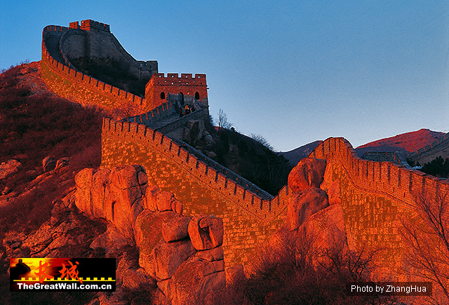 The Badaling section of the Great Wall.